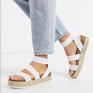 Steve Madden Kimmie Sandals in White